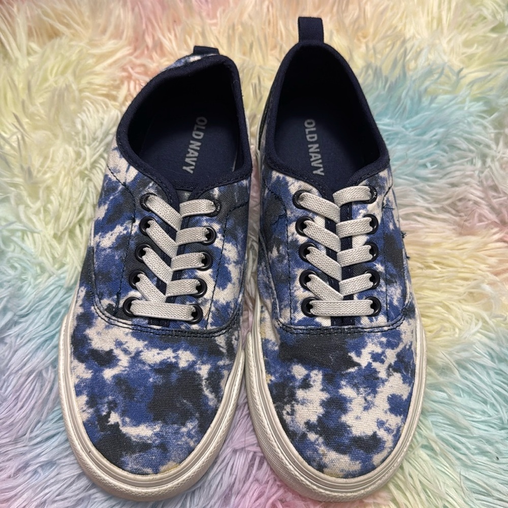 Old navy tye dye slip on sneakers